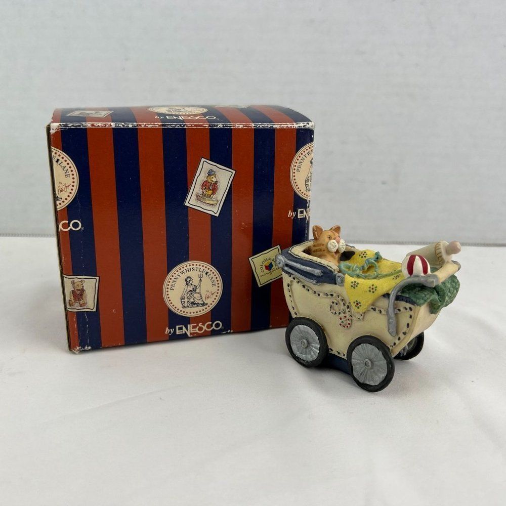 Penny Whistle Lane Figurine Afternoon Stroll 1993 Enesco